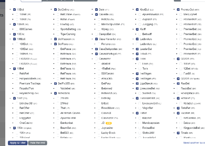 surebet.com betting site coverage